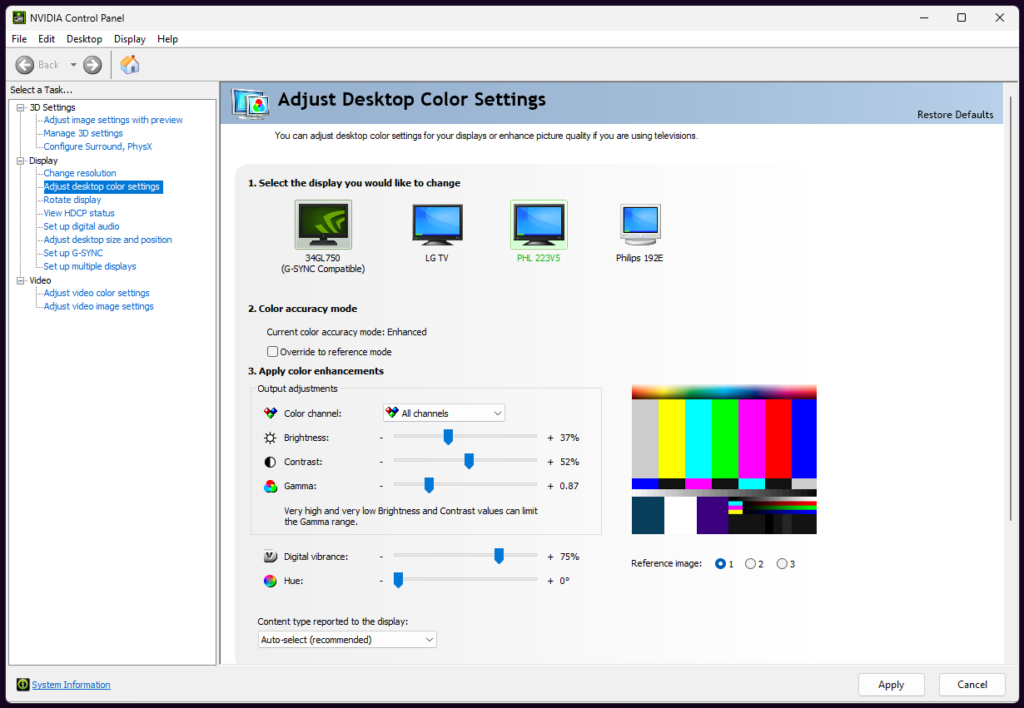 Nvidia Control Panel