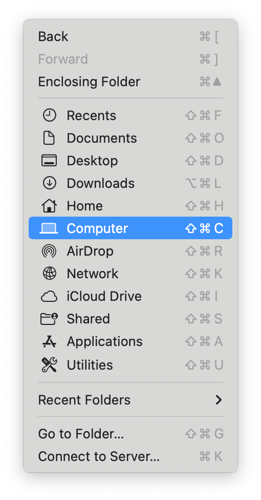 drop down printer settings mac