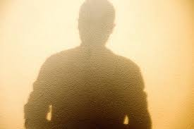 shadow on a wall illustration