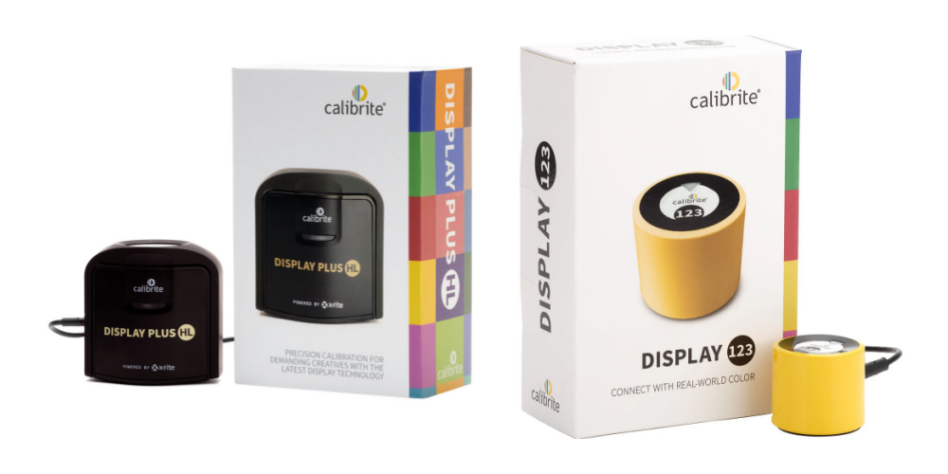 calibrite display 123 and display pro hl